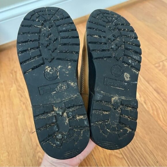 Timberland Kids Boys Field Lace Up Tan Boot Outdoor Heavyduty Size 1 Youth - Picture 7 of 7